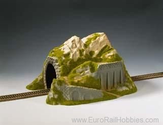 Noch 02221 Tunnel, Straight, Single Track, 34x25x19cm cl