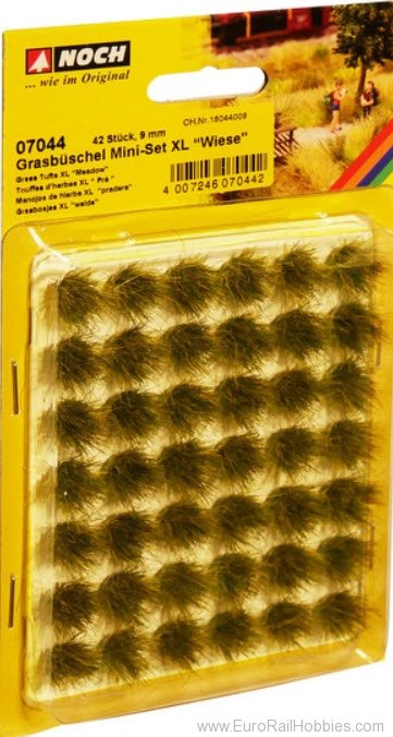Noch 07044 Grass tuft Mini-Set XL 'Meodow'