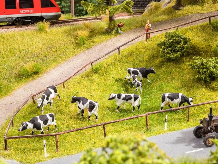 Noch 12851 Cow Pasture - with Sound Board and speaker!