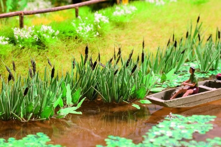 Noch 14102 Laser-Cut minis Reed, 16 plants