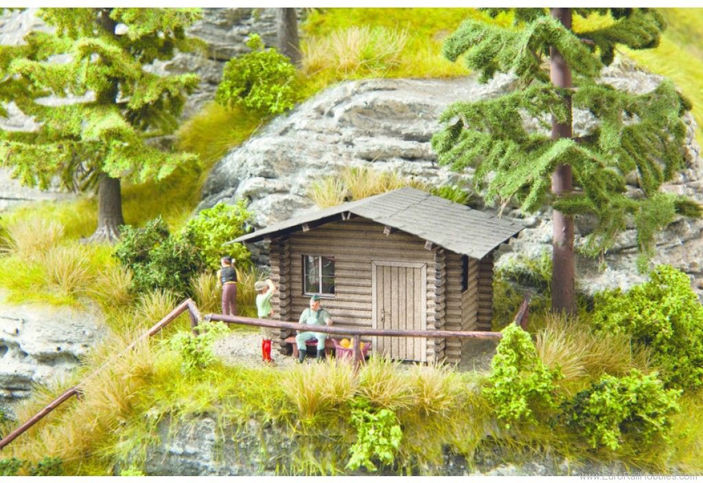 Noch 14434 Laser-Cut minis - Forest Lodge 4.7 x 3.7 cm, 