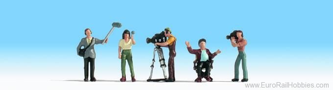 Noch 15573 Camera Crew, 5 figures with accessories