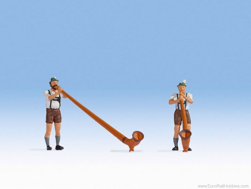 Noch 15579 Alphorn Blowers