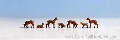 Noch 15740 Roe Deer, 7 animals