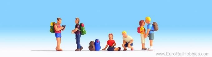 Noch 15873 Wanderers, 6 figures + accessories