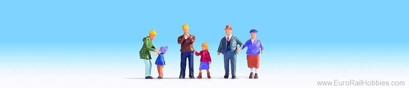 Noch 15930 Family Meier in wintertime, 6 figures