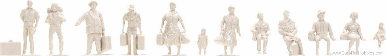 Noch 16001 Pedestrians, white, Architecture Line 1:100 S