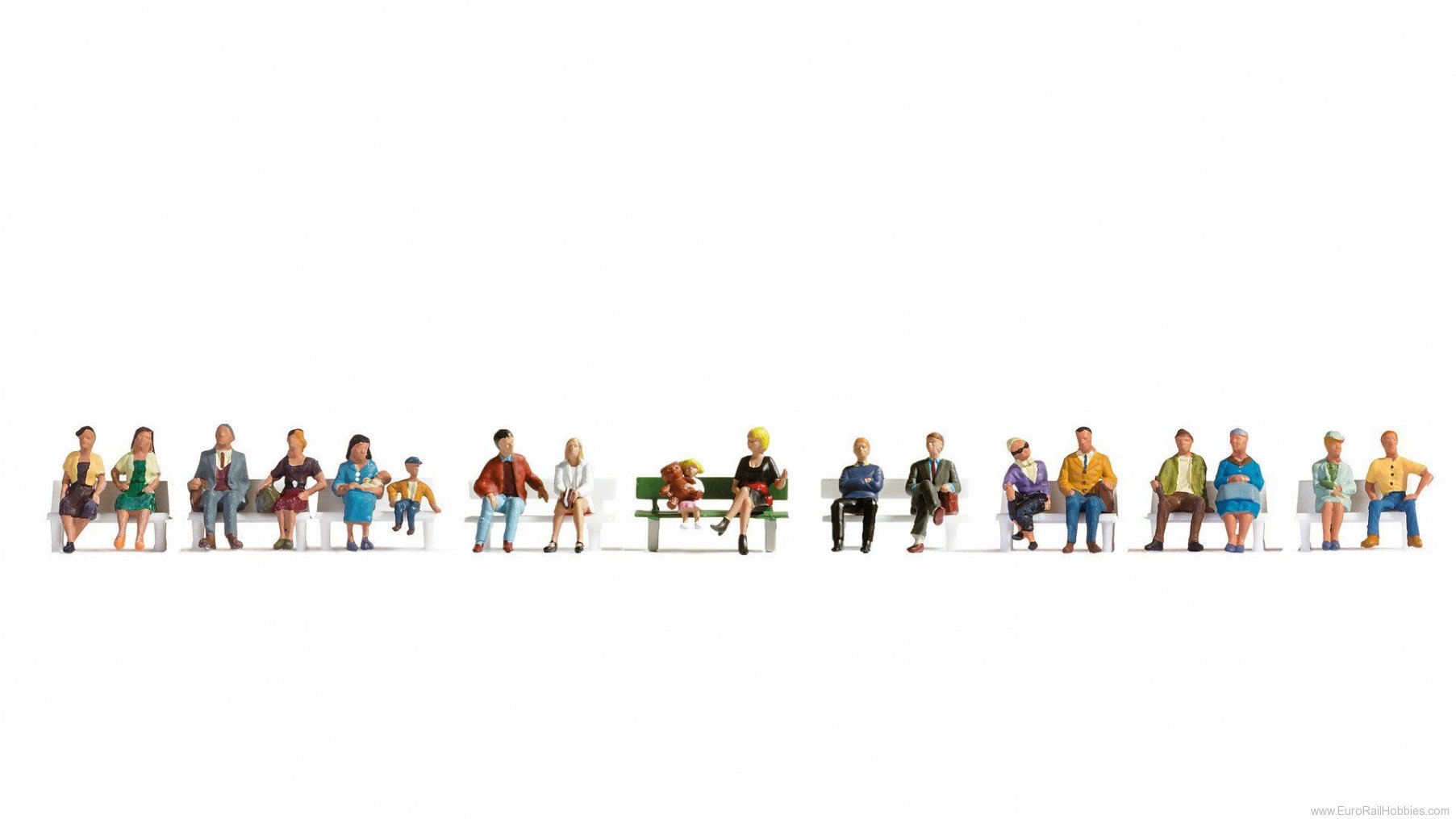 Noch 16131 XL Set âSitting Peopleâ
