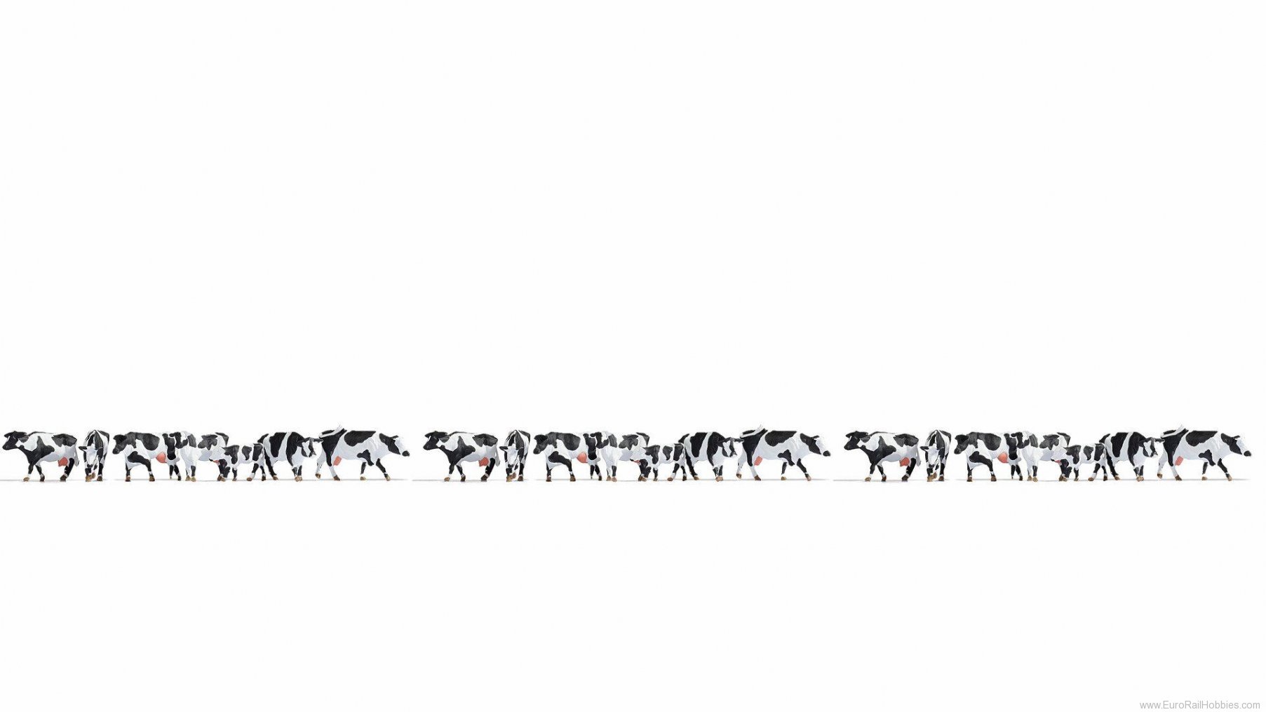 Noch 16164 XL Set âBlack & White Cowsâ