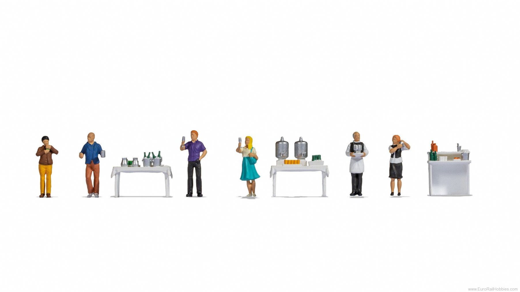 Noch 16275 Themed Figures Set âBuffetâ