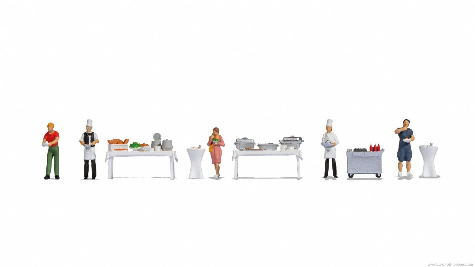 Noch 16276 Themed Figures Set âBuffetâ