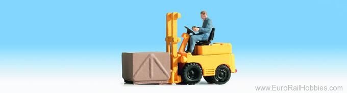 Noch 16770 Fork-lift truck, with figure