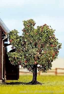 Noch 21560 Apple Tree with Fruits, with Apples, 7.5 cm h