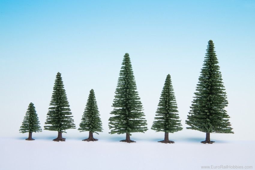 Noch 26821 Model Fir Trees, 50 pieces, 5 - 14 cm high