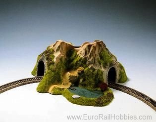 Noch 34660 Curved Tunnel, Single Track, 25 x 25 cm,12 cm