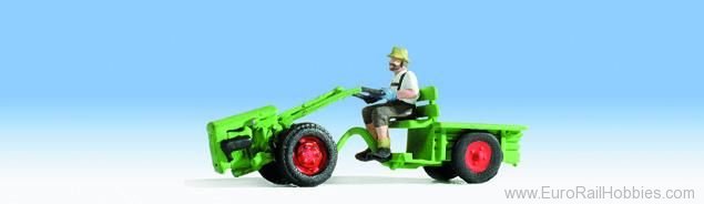 Noch 37750 Two-wheel tractor, with figure