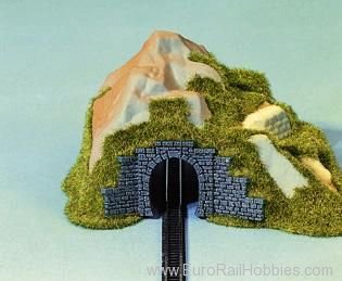 Noch 44420 Tunnel Portal, Single Track, 9 x 4 cm, 2 piec