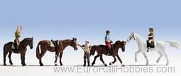 Noch 45630 Riders, 4 figures + 4 horses
