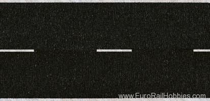 Noch 48410 Asphalt Road, Black, 48mm wide in 2 Rolls 1m 