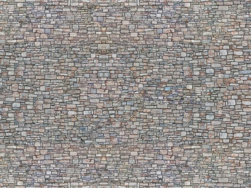 Noch 56940 3D Cardboard Sheet Quarrystone Wall