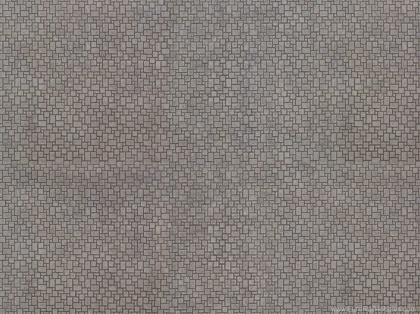 Noch 56982 3D Cardboard Sheet Modern Pavement
