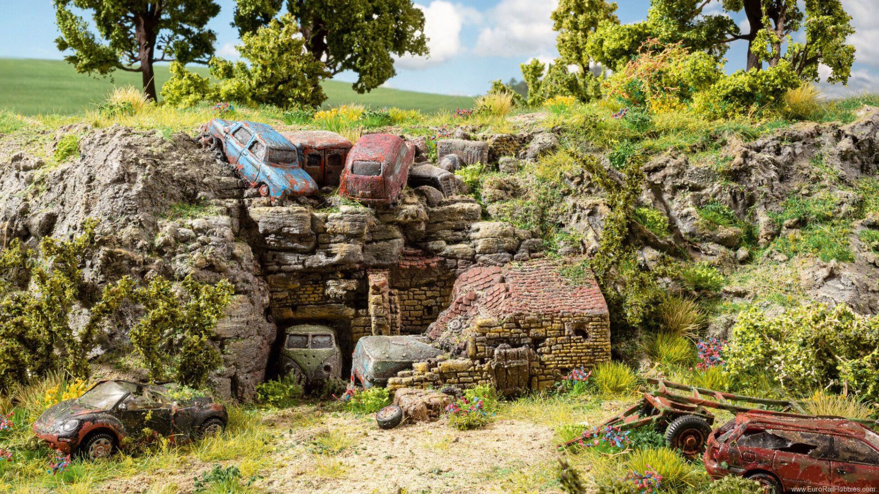 Noch 58617 Car Graveyard
