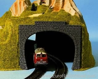 Noch 60020 Tunnel Portal Double Track, 2 pcs. 15,5 x 12,