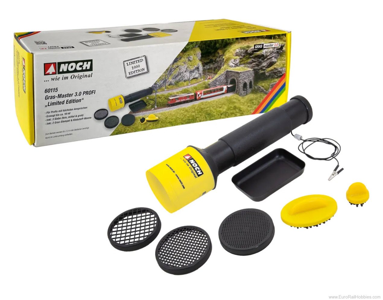 Noch 60115 Gras-Master 3.0 Profi - Limited Edition
