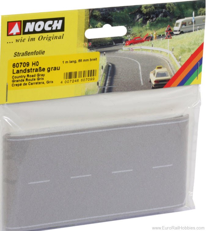 Noch 60709 Country Road Gray, 1 m Long, 66 mm Width