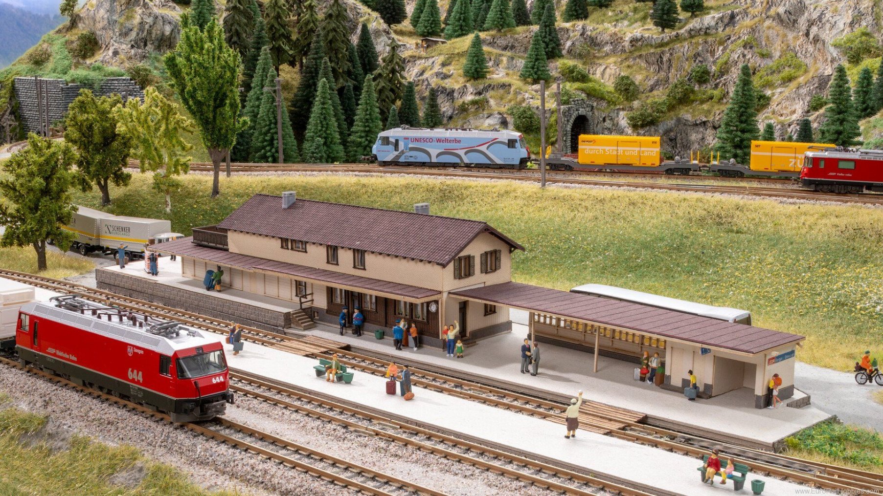 Noch 63005 âBergÃ¼nâ Station 