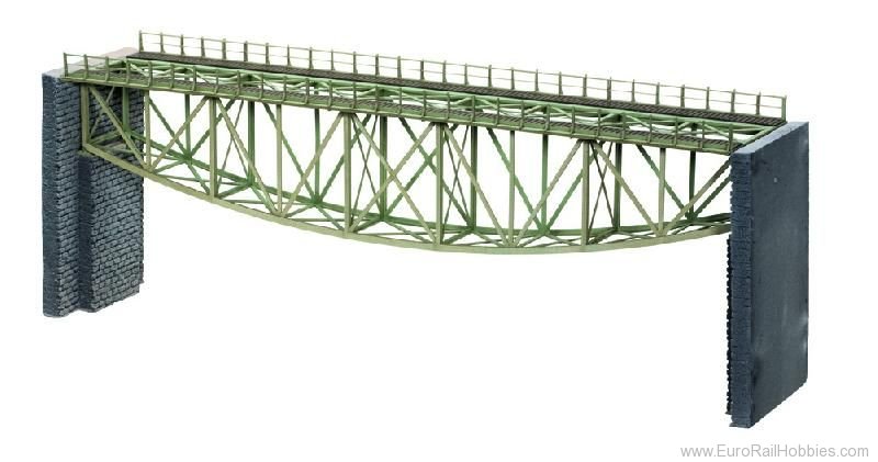 Noch 67027 Fishbelly Bridge+br.heads, 360 mm, Laser-Cut 