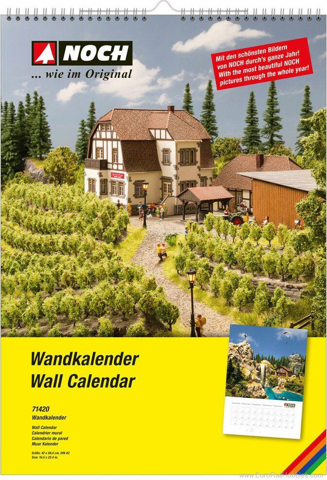 Noch 71420 NOCH Wall Calendar