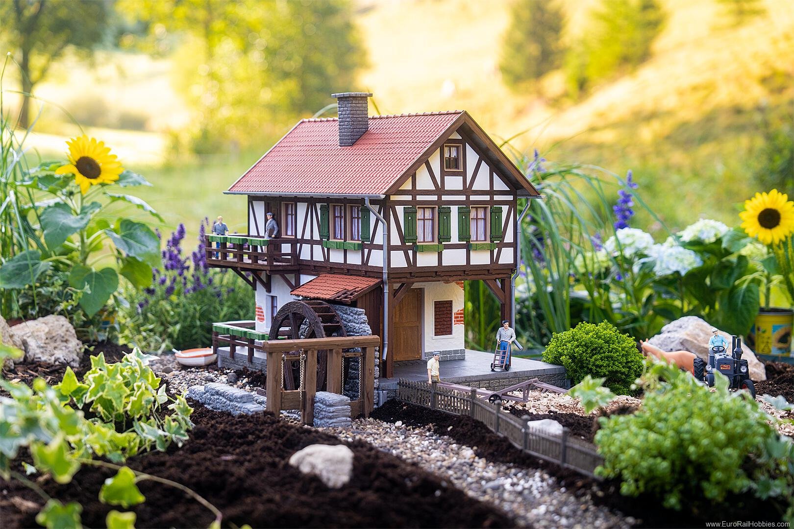 Pola 331115 Pola Watermill with half-timbering