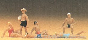 Preiser 10071 Bathers reclining