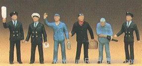 Preiser 10086 Train crewmen