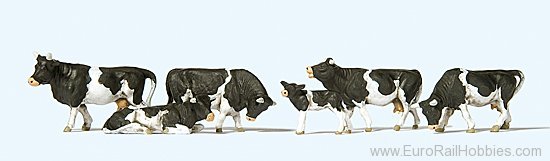 Preiser 10145 Cows, black markings