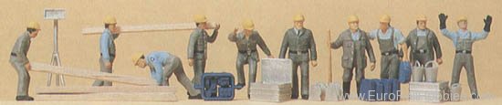 Preiser 10220 Construction Workers 