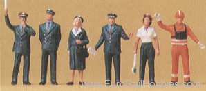 Preiser 10236 1989 Railway personnel 