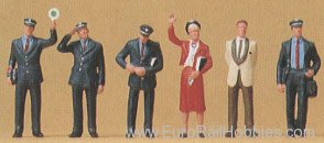 Preiser 10237 1989 Train personnel 