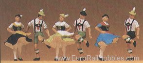 Preiser 10240 Bavarian folk dancers