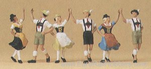 Preiser 10241 Ring-around dancegroup