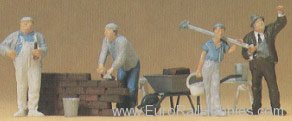 Preiser 10251 Bricklayers/acces 