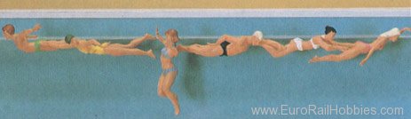 Preiser 10306 Swimming people 