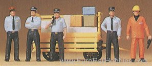 Preiser 10372 Railway Personnel 