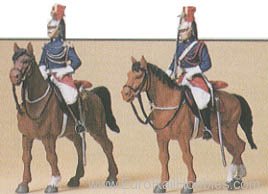 Preiser 10435 Police -- Republican Guards on Horseback 