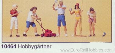 Preiser 10464 Pedestrians -- Hobby Gardeners 