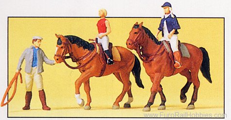 Preiser 10502 At the Riding School