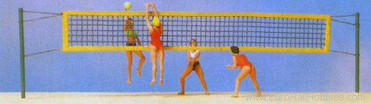 Preiser 10528 Beach Volleyball