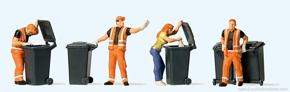 Preiser 10651 Refuse collection scarecrow