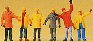 Preiser 14034 Workers in protective Clothing